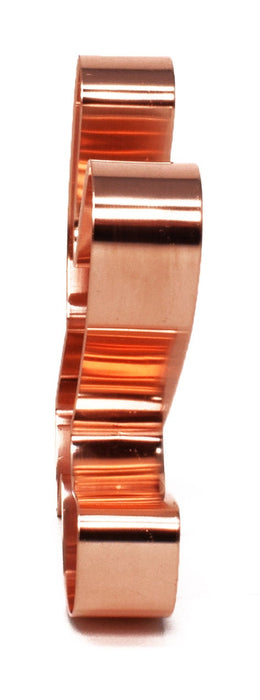 Copper Cactus Cookie Cutter - Simple Southwestern Cookie Cutter, 5.25 x 4.25 inches, Made in USA