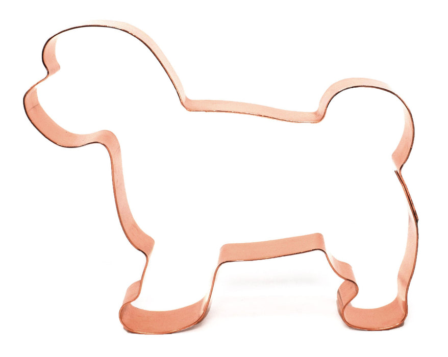 Copper Shih Tzu Cookie Cutter, Dog Cookie Cutter, 5 x 3.75 inches, Made in USA