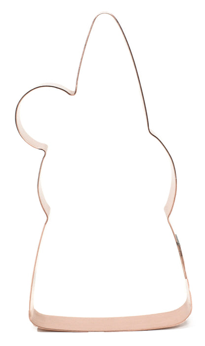 Copper Old World Santa Cookie Cutter – Christmas Baking (2.75 x 5.5 inches) - Made in USA