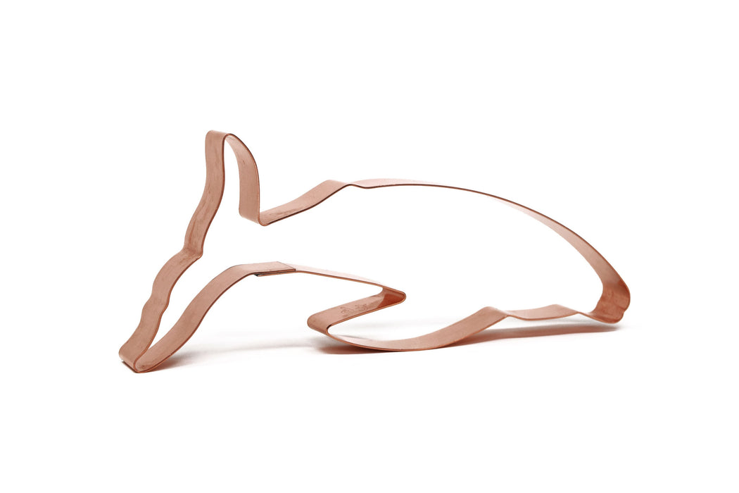 Copper Humpback Cookie Cutter - Fish Cookie Cutter, 6 x 3 inches, Made in USA