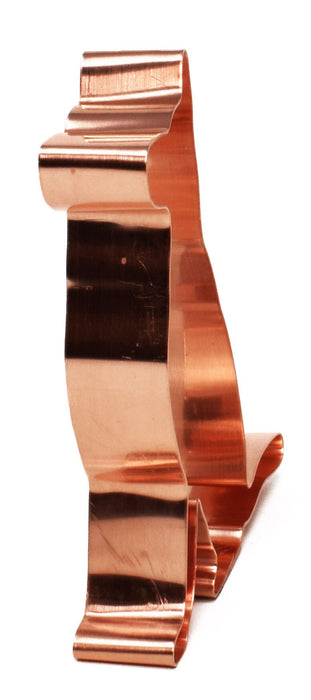 Copper Sitting Shepherd Cookie Cutter, Dog Cookie Cutter, 4.5 x 4 inches, Made in USA