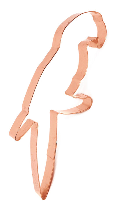 Copper Macaw Cookie Cutter - Bird Cookie Cutter, 6.5 x 2.75 inches, Made in USA
