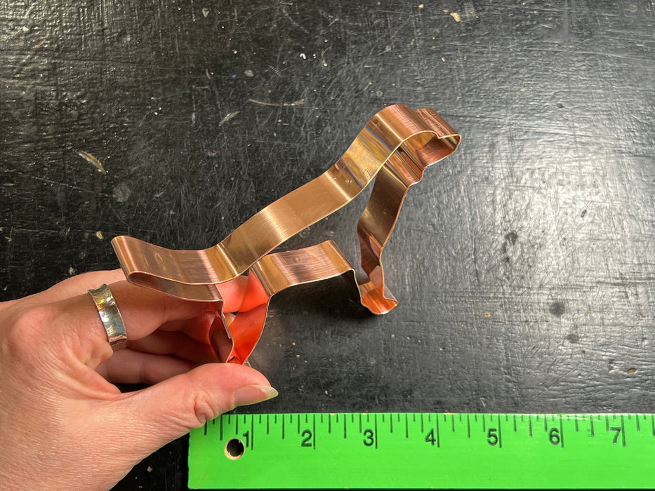 Copper Bluetick Coonhound Cookie Cutter - Dog Cookie Cutter, 5 x 3.75 inches, Made in USA