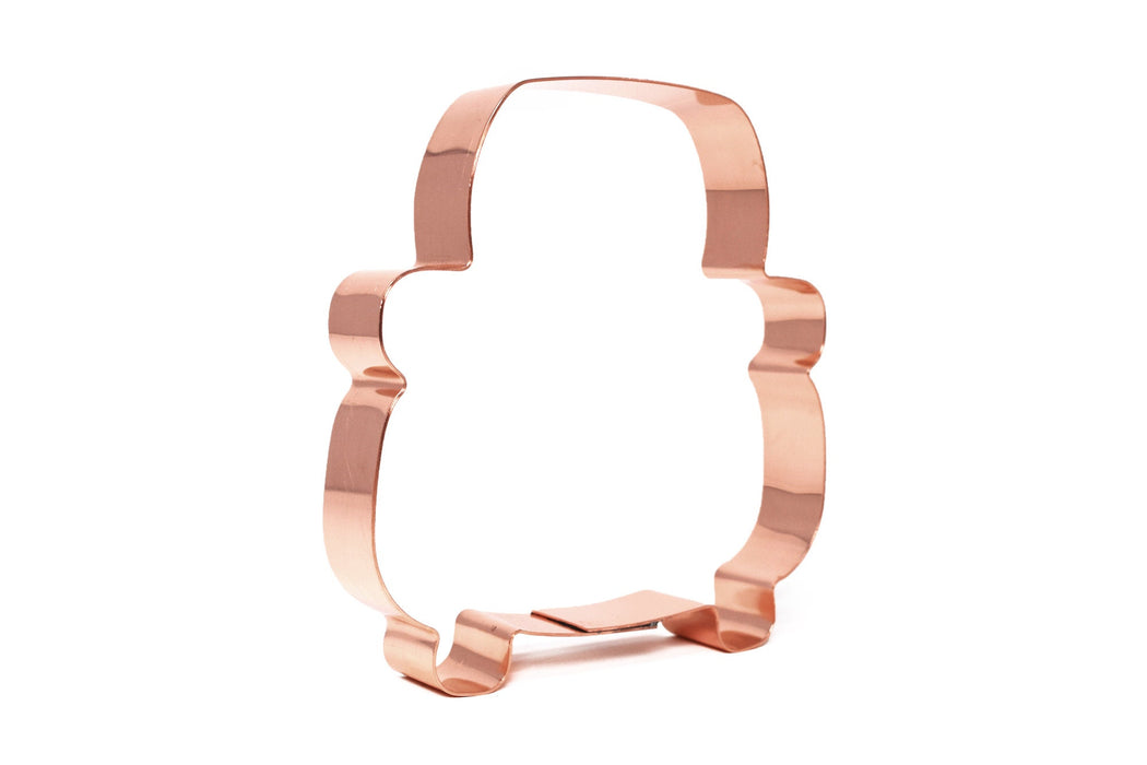 Copper Rearview Car Cookie Cutter - Vehicle Design (4 inches) - Made in USA