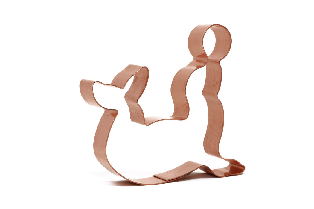 Copper Seal Cookie Cutter - Circus Animal Cookie Cutter, 3.5 x 3.5 Inches, Made in USA