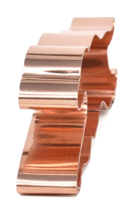 Copper Greyhound Cookie Cutter, Dog Cookie Cutter, 6 x 1.75 inches, Made in USA