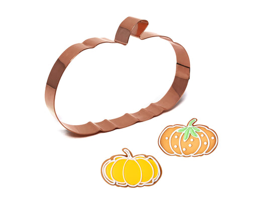 Short and Stout Fairytale Pumpkin Cookie Cutter, 5.25 x 3.25 inches