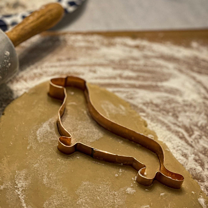 Copper Dachshund Dog Cookie Cutter - Dog Breed Design (5.5 x 3 inches) - Made in USA