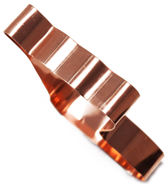 Copper Stocking Cookie Cutter - Christmas Cookie Cutter, 2.75 x 3.75 inches, Made in USA