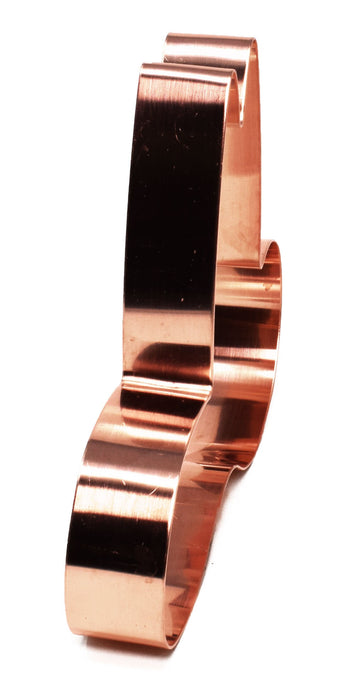 Copper Cowboy Hat Cookie Cutter, 5 x 4 inches, Made in USA