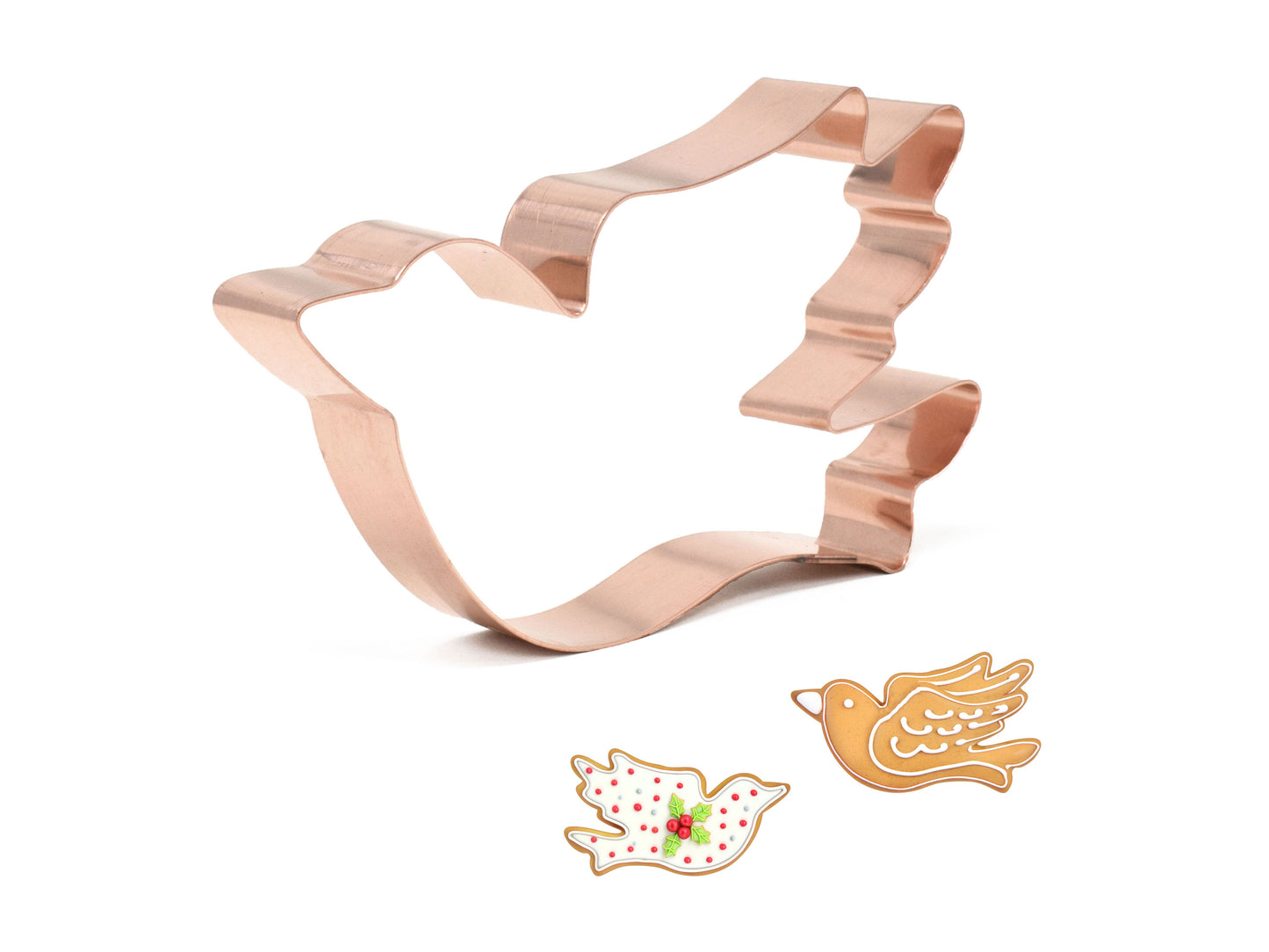 Folk Dove Bird Cookie Cutter 3 X 5 inches