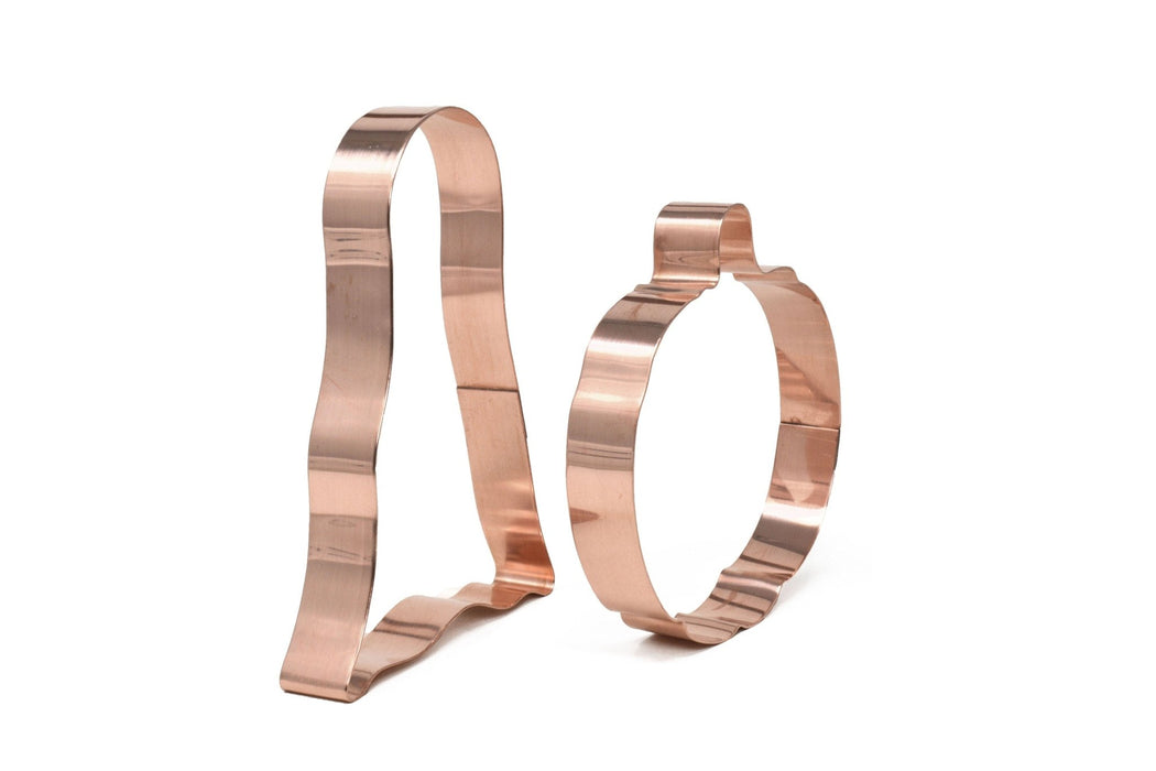 Ghost and Pumpkin Halloween Cookie Cutter Pair 