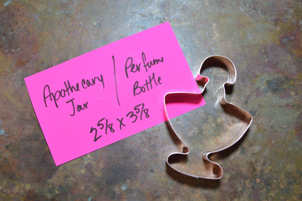 Magic Love Potion Apothecary Jar / Perfume Bottle Cookie Cutter ~ Handcrafted by The Fussy Pup