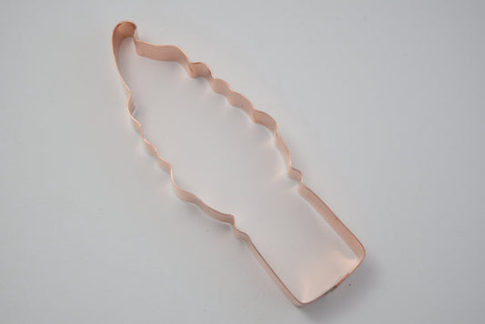 Tall Soft Serve Ice Cream Cone Copper Cookie Cutter - Handcrafted by The Fussy Pup