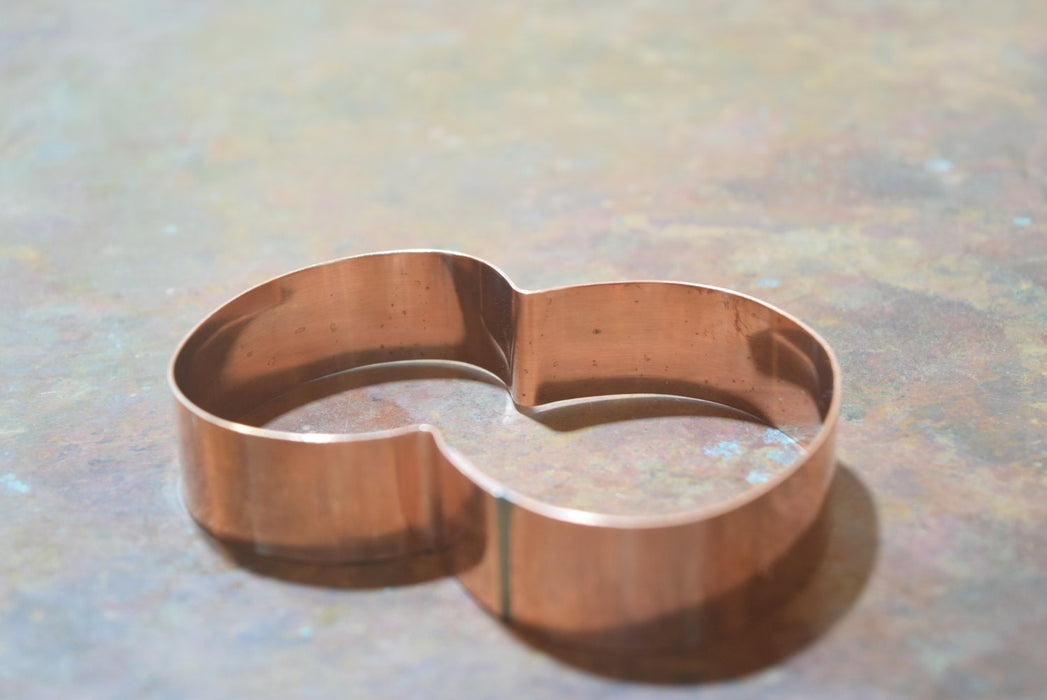 The Number 8 Copper Number Cookie Cutter - Handcrafted by The Fussy Pup