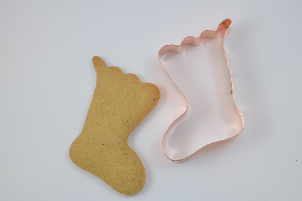 Tiny Cute Hanging Stocking Christmas Cookie Cutter - Handcrafted by The Fussy Pup