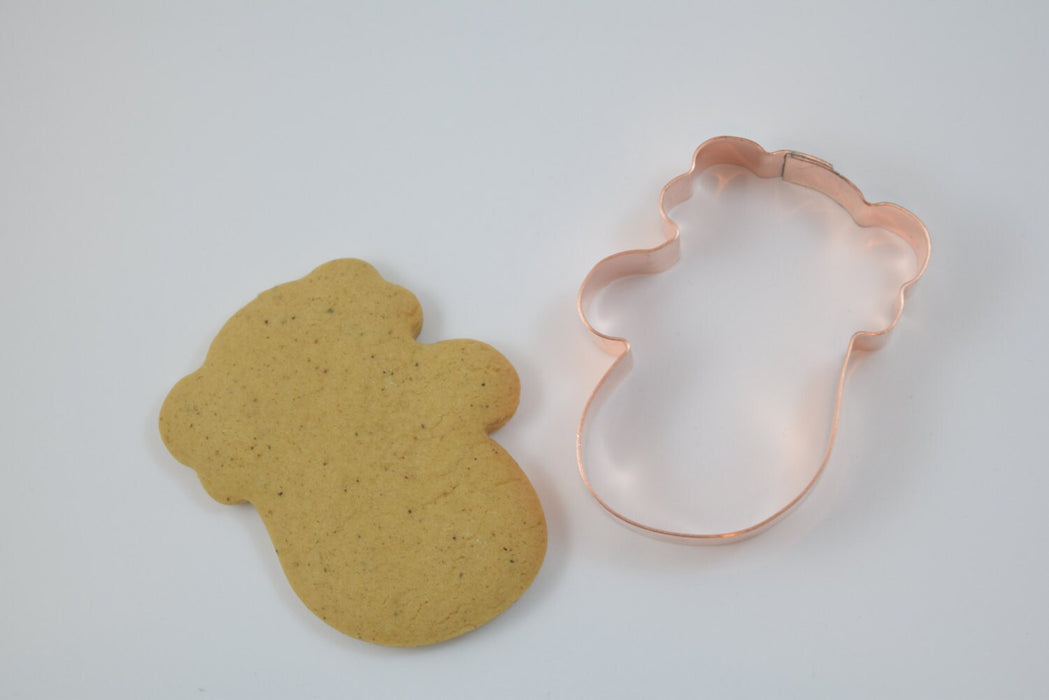 Tiny Cute Winter Mitten ~ Copper Cookie Cutter - Handcrafted by The Fussy Pup