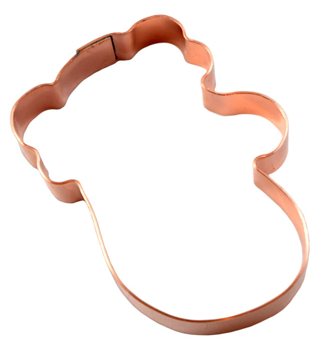 Tiny Cute Winter Mitten ~ Copper Cookie Cutter - Handcrafted by The Fussy Pup