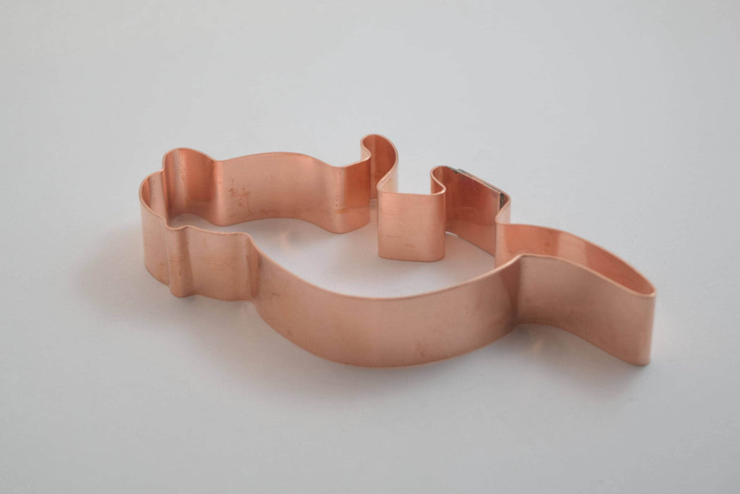 Dwarf Mongoose Zoo Animal Cookie Cutter 4.5 X 2.25 inches - Handcrafted Copper by The Fussy Pup