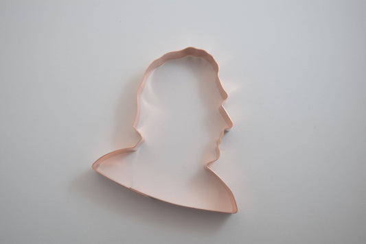 Millard Fillmore  ~ Copper President Cookie Cutter - Handcrafted by The Fussy Pup