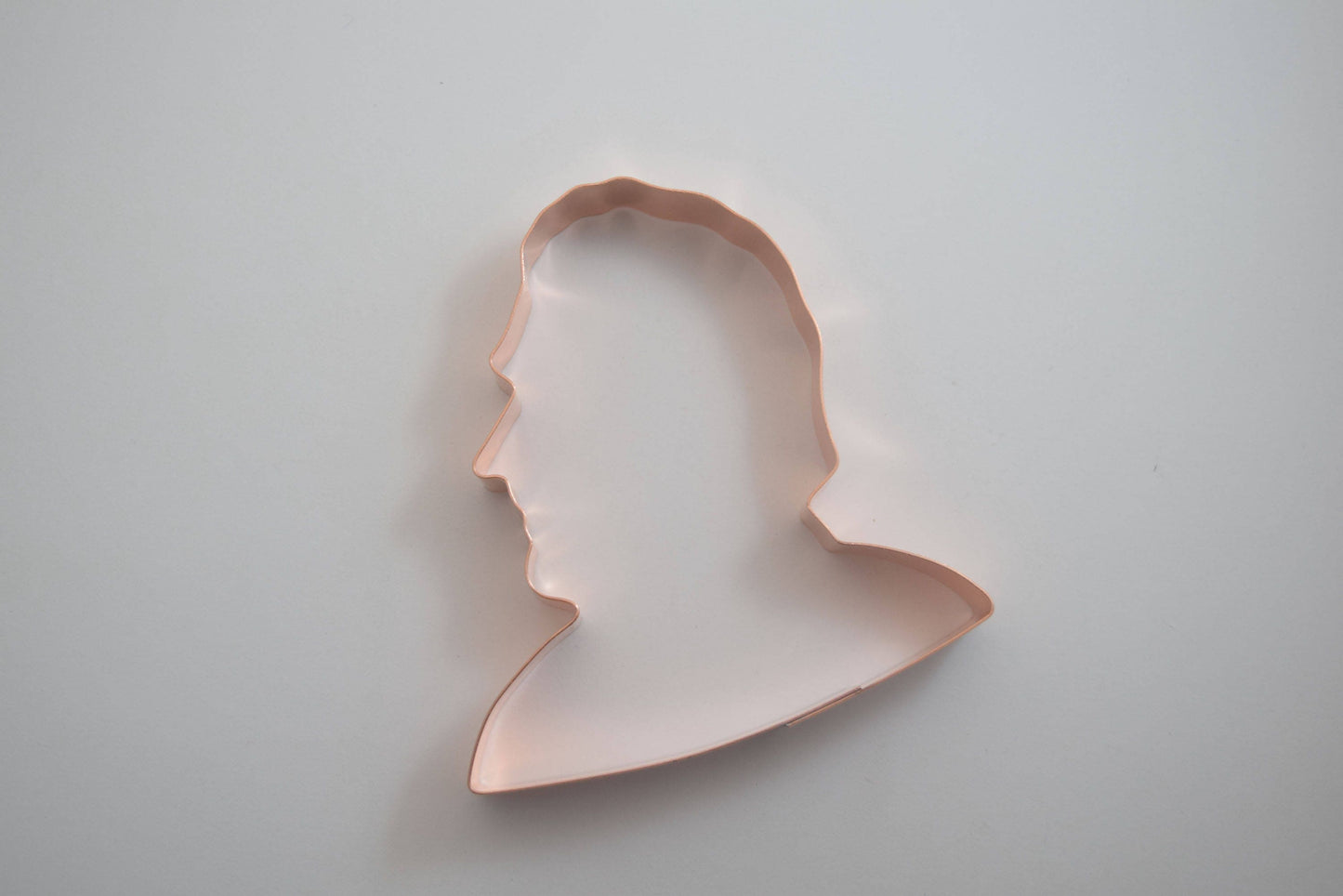 Millard Fillmore  ~ Copper President Cookie Cutter - Handcrafted by The Fussy Pup