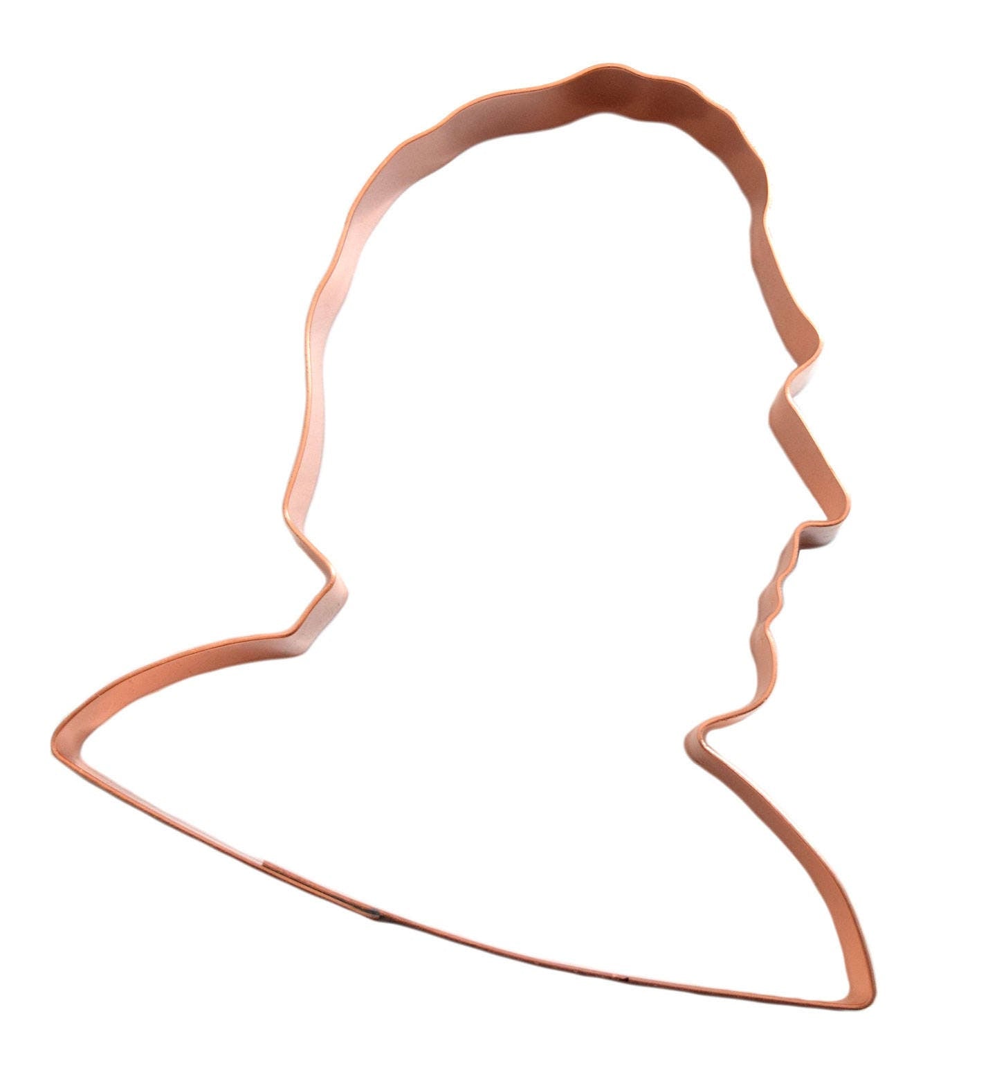 Millard Fillmore  ~ Copper President Cookie Cutter - Handcrafted by The Fussy Pup