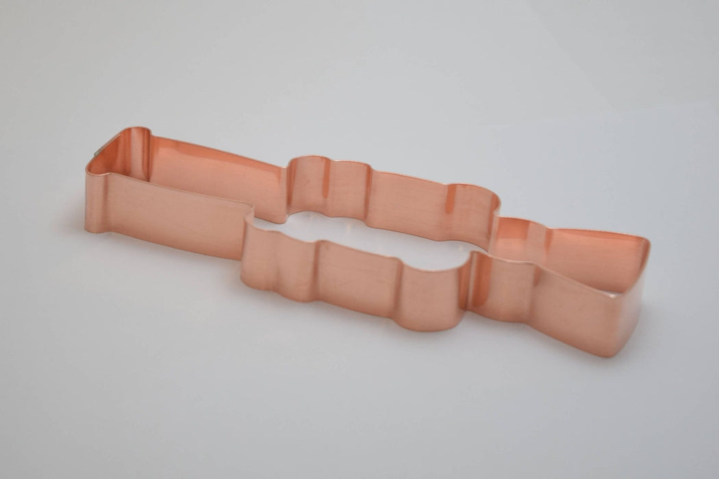 Large No. 1 Nutcracker Copper Cookie Cutter Handcrafted by The Fussy Pup - The Fussy Pup - Cookie Cutter