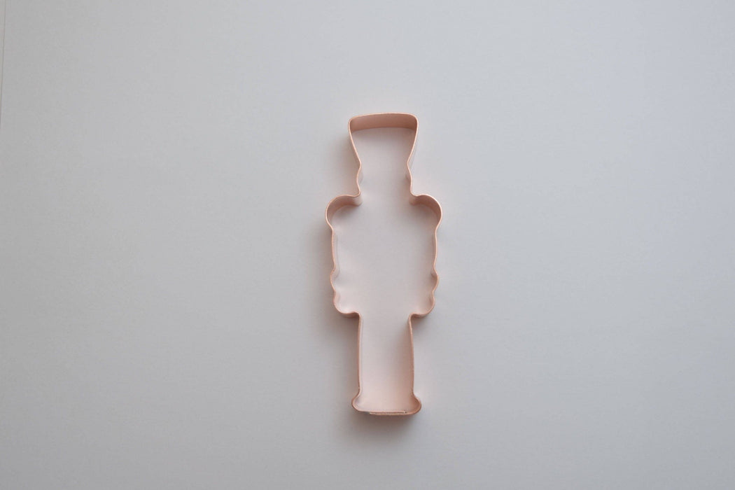 Small No. 1 Nutcracker Copper Cookie Cutter Handcrafted by The Fussy Pup