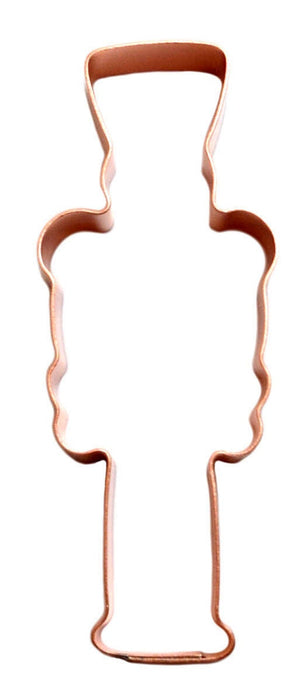 Small No. 1 Nutcracker Copper Cookie Cutter Handcrafted by The Fussy Pup