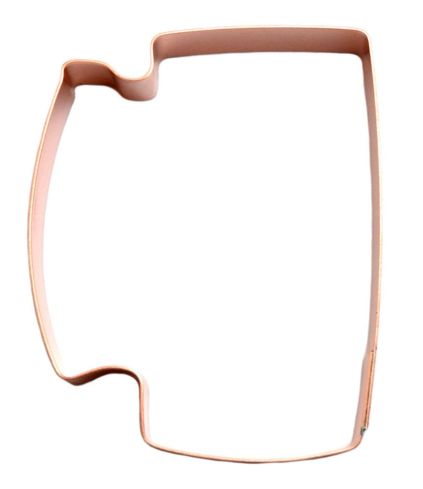 Small Cold Draft Beer Mug ~ Copper Cookie Cutter - Handcrafted by The Fussy Pup