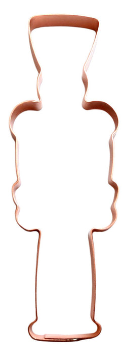 Large No. 1 Nutcracker Copper Cookie Cutter Handcrafted by The Fussy Pup