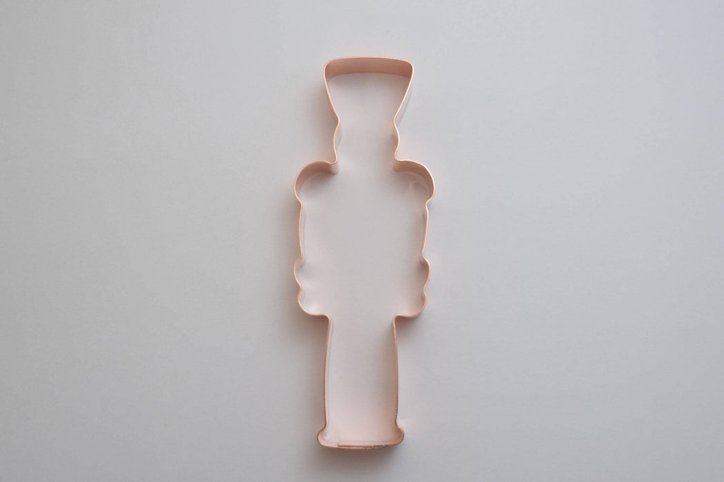 Medium No. 1 Nutcracker Copper Cookie Cutter Handcrafted by The Fussy Pup