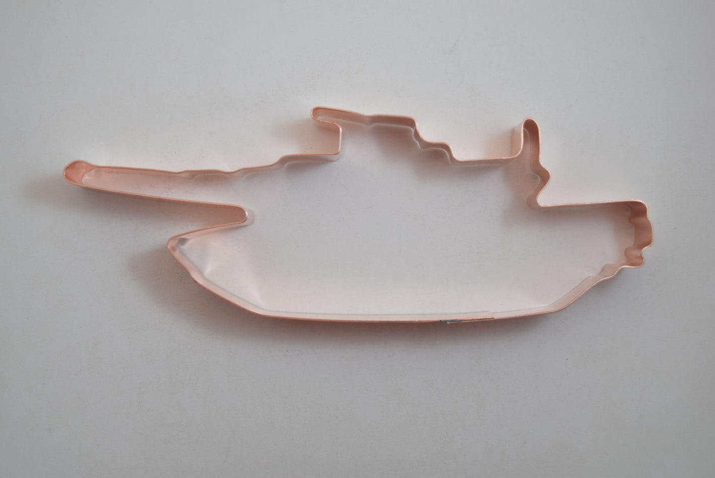 M1 Abrams Army Tank ~ Copper Cookie Cutter ~ Handcrafted by The Fussy Pup