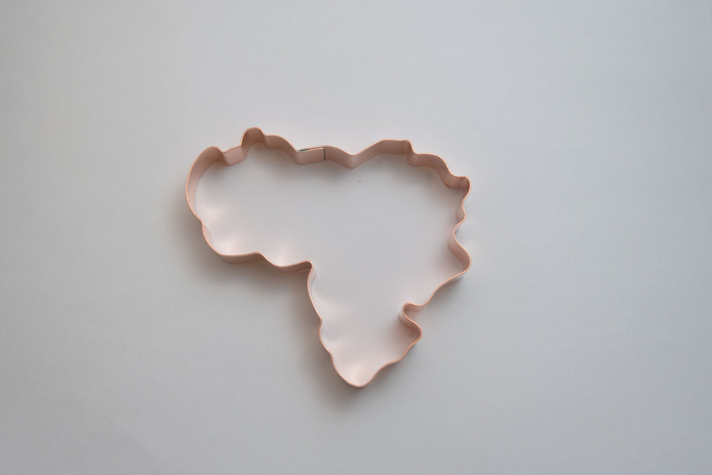 Venezuela ~  South American Country Copper Cookie Cutter - Handcrafted by The Fussy Pup