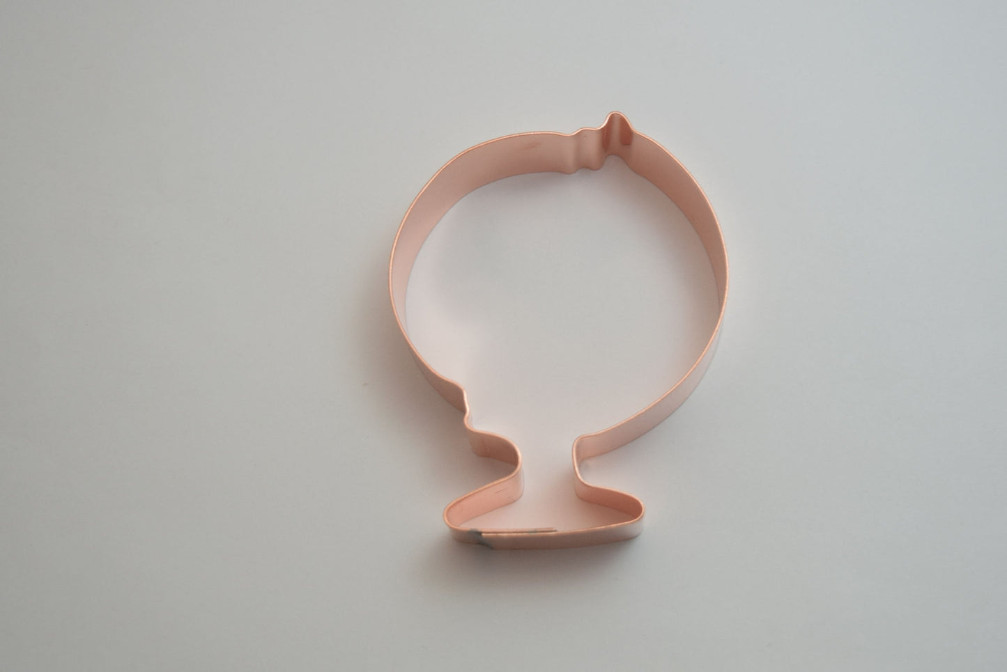 Small 3 inch tall World Globe Cookie Cutter - Handcrafted by The Fussy Pup