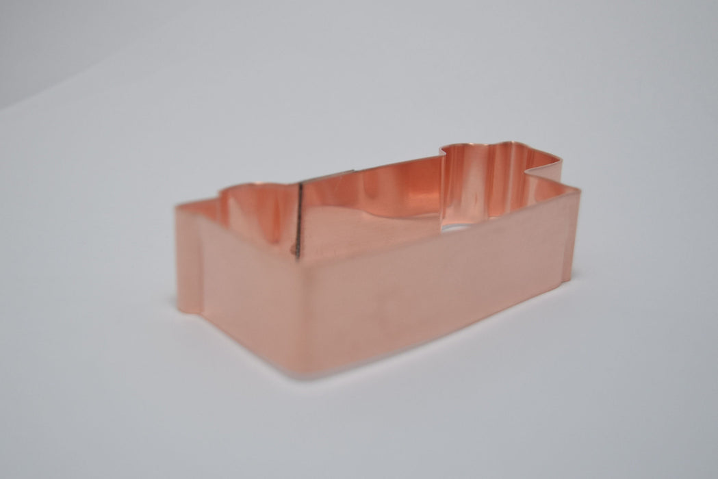 Small School Bus ~ Copper Cookie Cutter ~ Handcrafted by The Fussy Pup