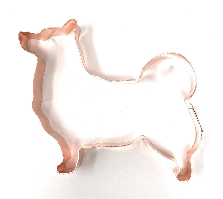 Swedish Vallhund Dog Breed Copper Cookie Cutter - Handcrafted by The Fussy Pup