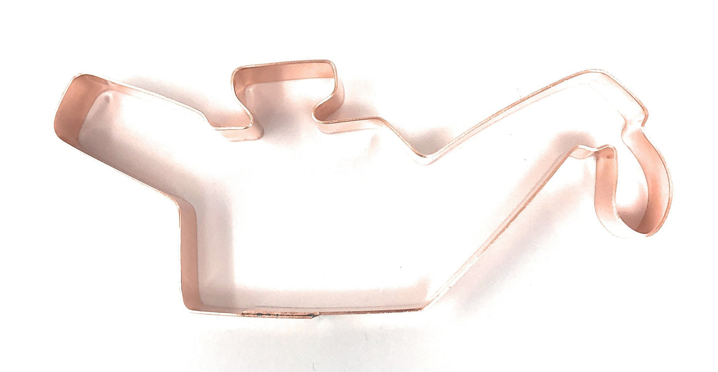 Check Engine Oil Dashboard Light ~ Copper Cookie Cutter ~ Handcrafted by The Fussy Pup