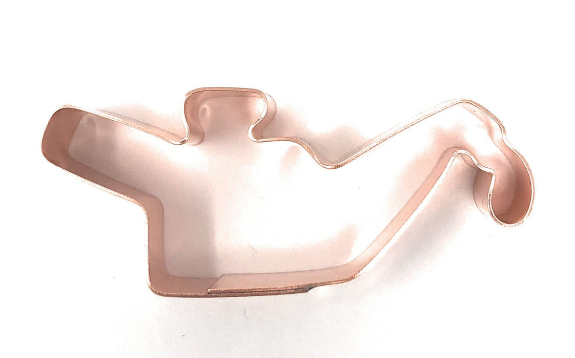 Tiny Check Engine Oil Dashboard Light ~ Copper Cookie Cutter ~ Handcrafted by The Fussy Pup