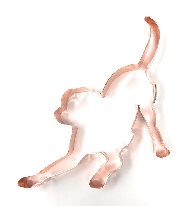 Playful Retriever Dog ~ Copper Cookie Cutter - Handcrafted by The Fussy Pup