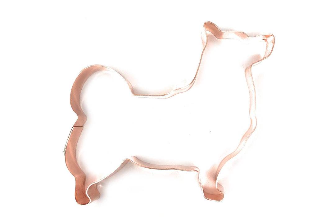 Swedish Vallhund Dog Breed Copper Cookie Cutter - Handcrafted by The Fussy Pup