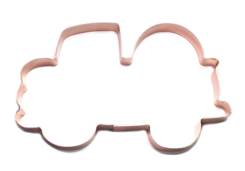 Grandpa's Let's Play Ball Truck ~ Copper Cookie Cutter Handcrafted by The Fussy Pup