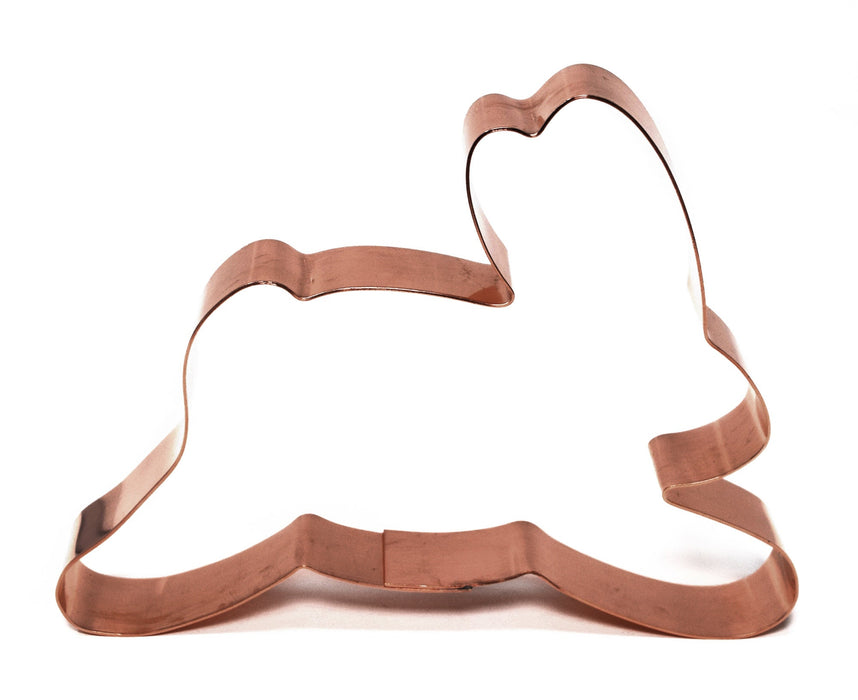 Simple Hopping Bunny Easter Cookie Cutter - Handcrafted by The Fussy Pup