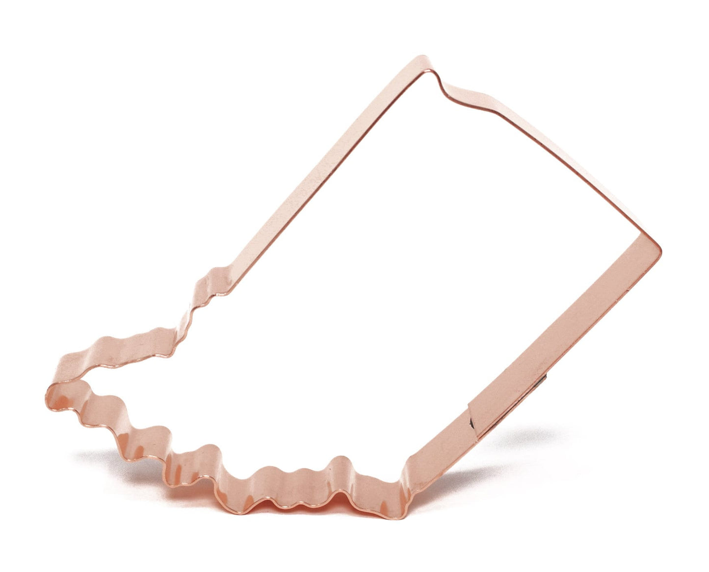 4 Inch tall State of Indiana ~  Copper Cookie Cutter - Handcrafted by The Fussy Pup