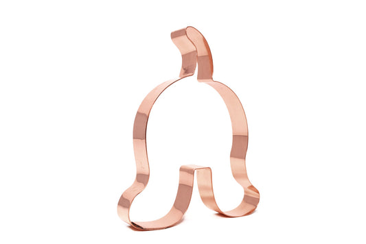 5 Inch tall Puppy Butt ~ Copper Cookie Cutter ~ Handcrafted by The Fussy Pup