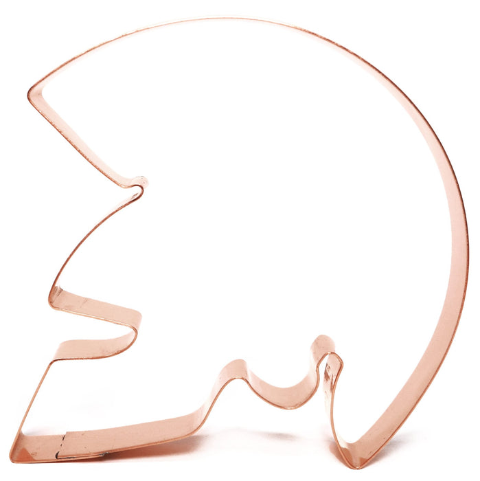 Spartan Head ~ Copper Cookie Cutter ~ Handcrafted by The Fussy Pup