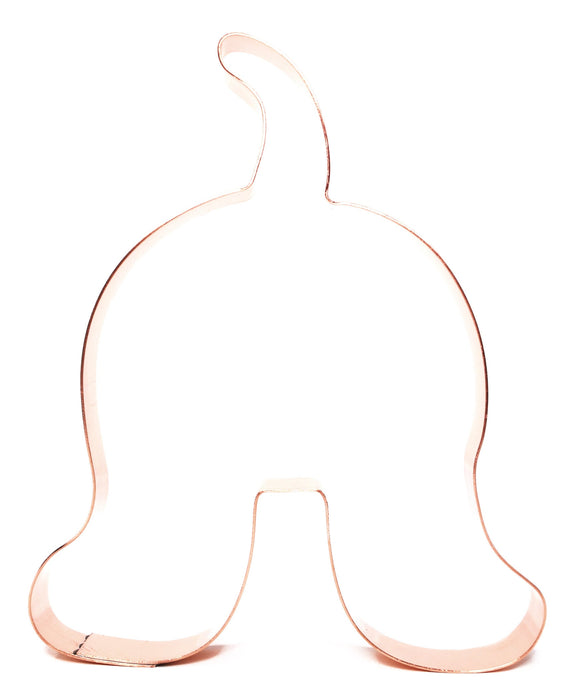 5 Inch tall Puppy Butt ~ Copper Cookie Cutter ~ Handcrafted by The Fussy Pup