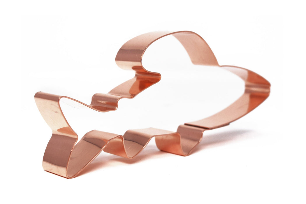 Grayling Fish Copper Cookie Cutter - Handcrafted by The Fussy Pup