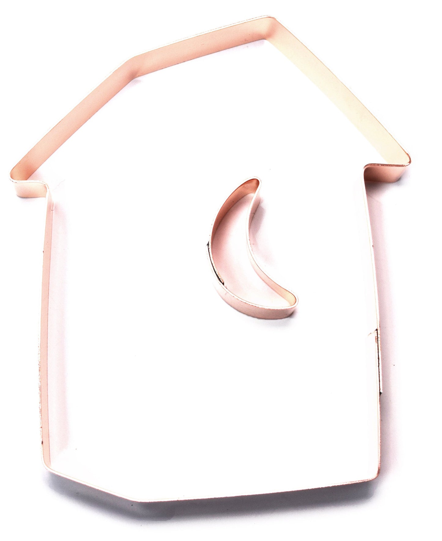 Rustic Outhouse Copper Cookie Cutter - Handcrafted by The Fussy Pup