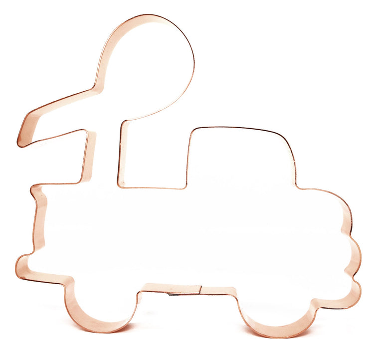 Grandpa's Awareness Ribbon Truck ~ Copper Cookie Cutter Handcrafted by The Fussy Pup